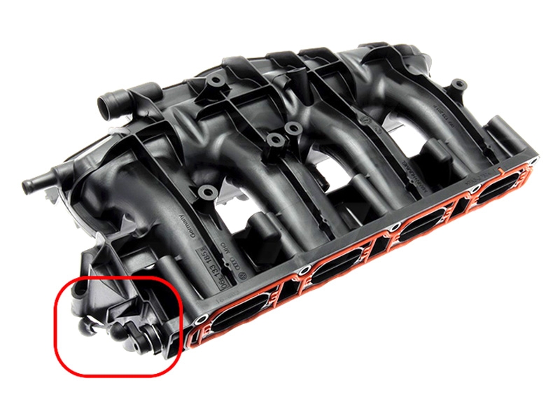 Audi VW Seat 2.0 TSI TFSI EA113 Intake Manifold Runner Flap Delete Kit With Gaskets